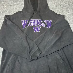 Mens Washington husky  Hoodie size large